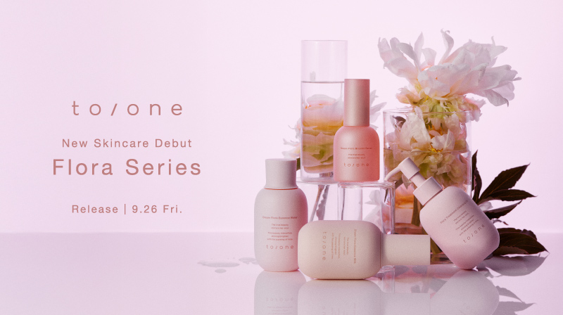  to/one New Skincare Debut Flora Series