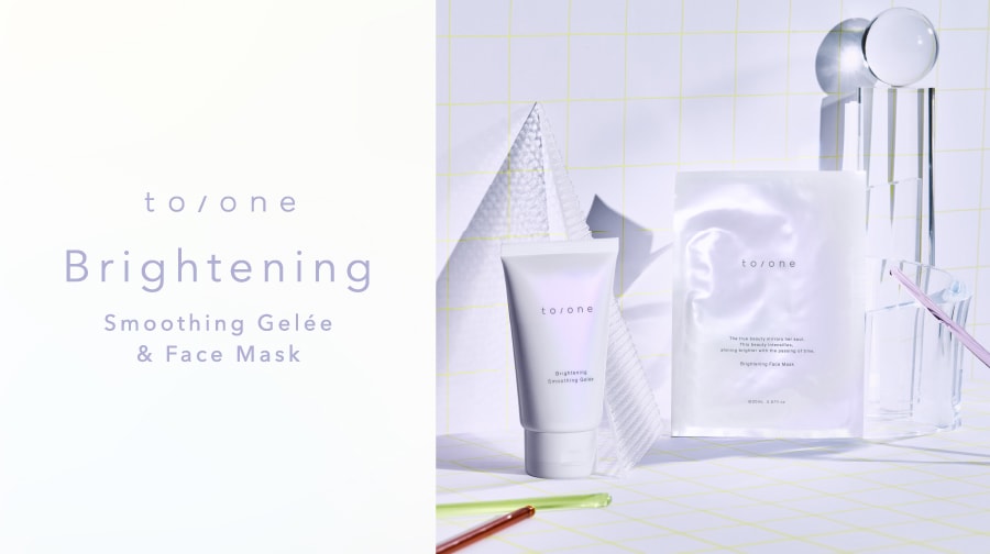 to/one Brightening Smoothing Gelee & Face Mask