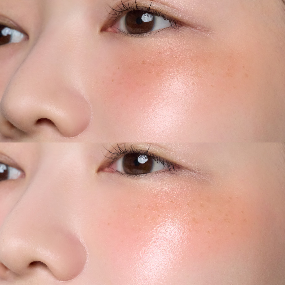 Petal Melting Color Pot（EX03 Sun & Sand）の使用イメージ